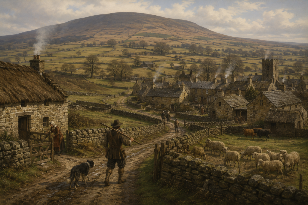English Village Scene