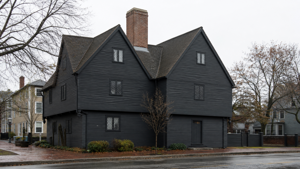 The Witch House, Jonathan Corwin’s seventeenth-century home in Salem, Massachusetts