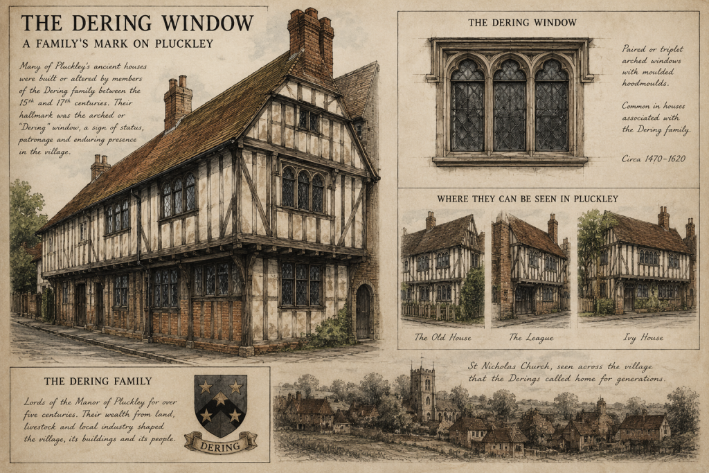 Illustrated guide to the Dering windows and historic houses of Pluckley